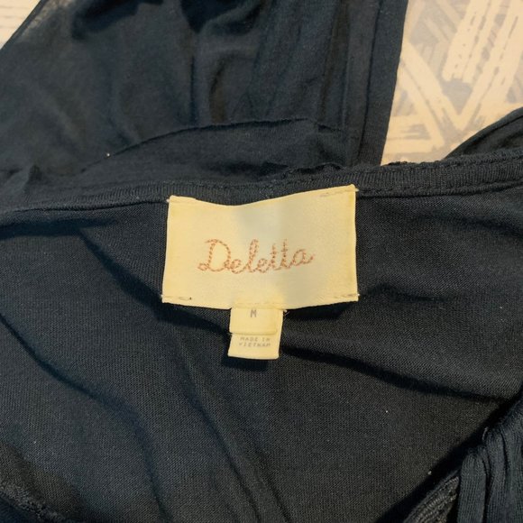 Grecian Style Dark Green Draped Top from Anthropologie - Picture 3 of 3